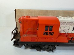 Vintage Lionel Illinois Central GP-9 Diesel Locomotive 8030 O Gauge w Box
