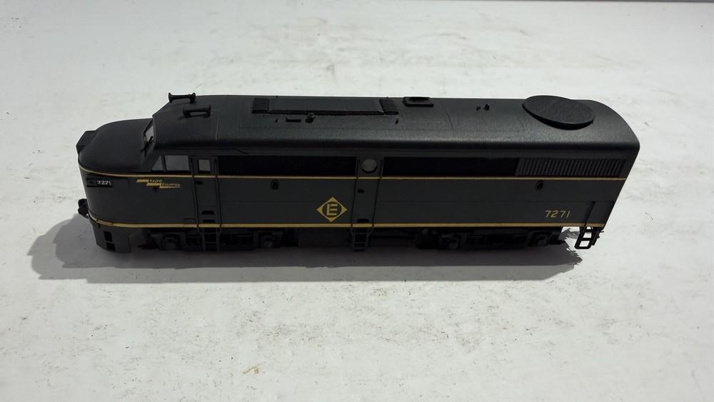 KEY IMPORTS HO Brass Alco FA-1 Phase I W/Small N-Board Erie Loco #7271 Painted