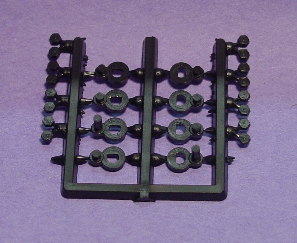 HOn3 ROUNDHOUSE OUTSIDE FRAME 2-8-0 COUNTERWIGHT DETAILS #20075 WISEMAN MDC-52