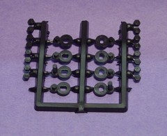 HOn3 ROUNDHOUSE OUTSIDE FRAME 2-8-0 COUNTERWIGHT DETAILS #20075 WISEMAN MDC-52