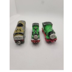 Thomas & Friends Diecast Train Lot of 3 Ertl Percy Oliver Learning Curve Diesel