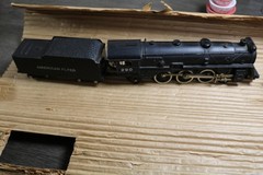 American Flyer #290 Steam Locomotive w/Coal Tender-Model Electric Train-S Gauge