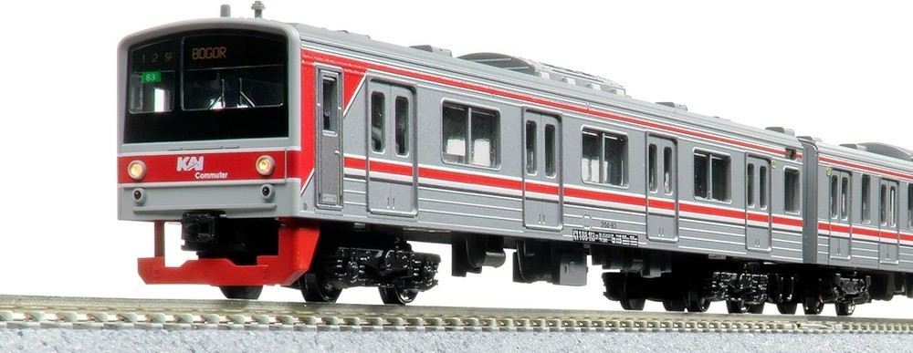 KATO 10-1755 Indonesian Commuter Railway 205 Type 12-car set new