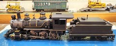 PFM Brass 4-6-0 Virginia & Truckee Steam Loco #26 custom paint HO “10 Wheeler”