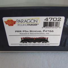 BROADWAY LIMITED (BLI) HO SCALE PRR P5a BOXCAB LOCO, DCC AND SOUND, NEW