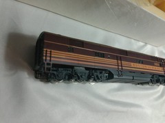 HO Scale Sunset Models Boston and Maine EMD E7 A-Unit Brass DC Locomotive
