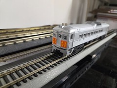 A ATT 11 Santa Fe RDC Railway Diesel Car Dummy New HO 1/87