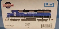 Athearn Roundhouse HO Scale GP40-2 Diesel Locomotive GATX #958 DCC Ready