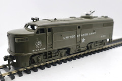KMT Kusan Auburn 2716, O, 2 Rail, U. S. Army Alco Diesel Locomotive, C-7 EX