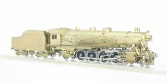 HO Brass Nickel Plate NYO & W 4-8-2 Class Y Mountain Locomotive Excellent