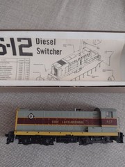 Erie Lackawanna S12 Switcher, Runs Good, 102