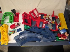 TOMY Train Large Lot Parts – Cars And Tracks