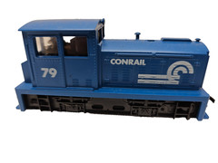 RSO Conrail GE-35 Diesel Switcher #79 Blue HO Scale Vintage Made in Yugoslavia
