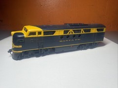 Bachmann Santa Fe Locomotive Headlight HO Scale 69603 Metal Wheel 4-0-4 Working