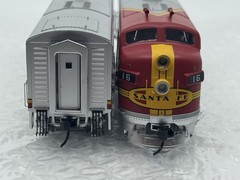 HO Walthers Proto Santa Fe F3 A/B Diesel Locomotive Set ATSF DCC SOUND