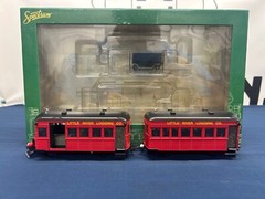 Bachmann On30 Little River Logging Co. Rail Bus & Trailer w/ DCC 28463 *READ*