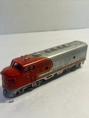 Vintage Bachmann HO Scale Santa Fe 307 Train Locomotive Made In Hong Kong Untest