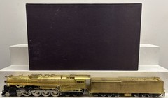 KTM Scale Models O 2-Rail BRASS SF 4-8-4 Steam Locomotive & Tender – Unpainted