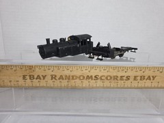 As Is Parts Tyco Diecast 0-4-0 Shell & Chassis Steam Tank Switcher Booster