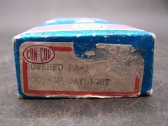 VINTAGE CON-COR N SCALE POWERED PA1 SOUTHERN PACIFIC 4008 DIESEL LOCOMOTIVE BOX