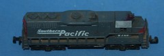 High Speed Model Train 418 Dummy N Scale: Southern Pacific Locomotive # 9725