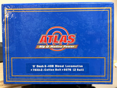 O 2-rail SP SSW #8076 GE 8-40B Diesel, DC – 2 Rail Atlas O – Excellent