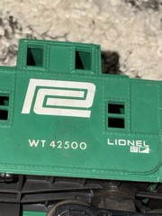 Lionel WT 42500 Train Car Locomotive Vintage Classic Collectible Throwback Used.