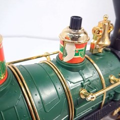 New Bright Greatland Holiday Express Train Christmas 1991 Locomotive engine READ