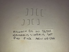 ATHEARN AMD 103 ,P40 ,P42 HANDRAILS SIDERAILS SET HO SCALE