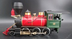 (A) Lehmann LGB # 2018D G Gauge DSP 2-6-0 Mogul Steam Locomotive 18 Original Box