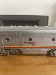 HO Scale Bachmann Plus 11225 ATSF Santa Fe Warbonnet EMD F7B Diesel #314B NOS