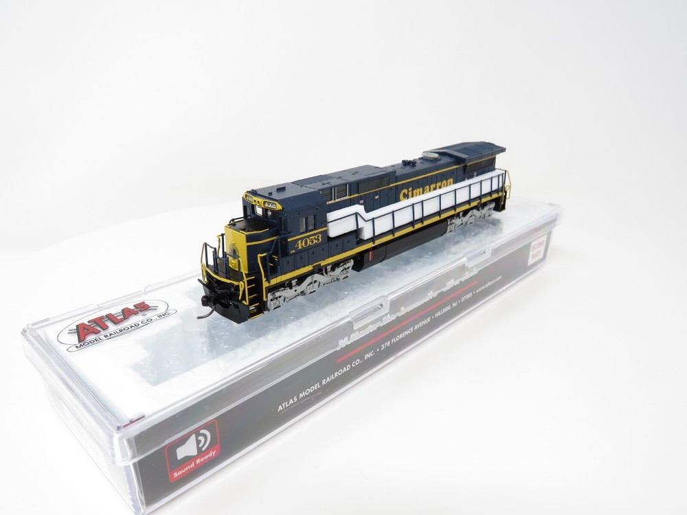 Atlas N 40005642 Cimarron Valley Dash 8-40C Diesel Locomotive Ditch Lights