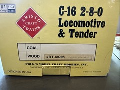 Aristocraft G Scale 2-8-0 C-16 Colorado And Southern Steam Locomotive #80208