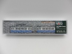 N Scale Kato 14-806-1 My Tram Classic Duewag T2 Streetcars Set Blue Light