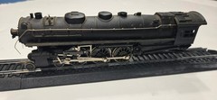 Rivarossi Ho 4-6-4 Hudson Steam Locomotive only – run great – no tender – parts