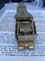 Hallmark Models BRASS EMD GP-18 Low Hood Diesel Locomotive, W/foam Stains