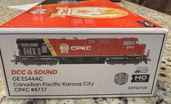 HO ScaleTrains Canadian Pacific Kansas City CPKC GE ES44AC #8737 DCC/Sound/NIB