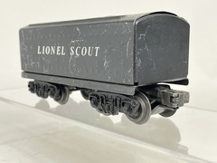 Lionel O Gauge “Lionel Scout” 4 Axle Steam Tender
