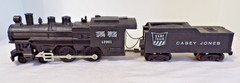 American Flyer #L2001 Casey Jones Loco And Tender -Tested – See Below – LT