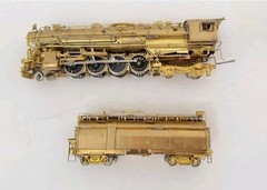 Westside WMC HO Southern Pacific 2-8-4 Class B-1 Steam Engine Mighty Canon Motor