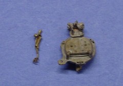 O/On3/On30 BUTTERFLY TYPE FIREBOX DOOR WISEMAN BACK SHOP BRASS PARTS BS-073