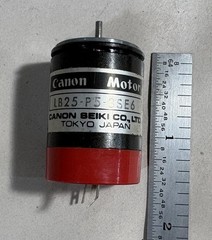 Vintage Westside Model Co Canon Motor LB25 Precision Brass Loco Micro Motor NOS