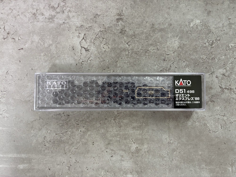 KATO 2016-D D51 498 Orient Express ’88 Steam Locomotive N Scale Model Train
