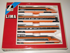 Vintage Lima HO Scale TGV Electric High Speed Train Set No. 149711