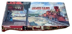 **PARTS** Lionel 6‑1053 “James Gang” Steam Train Set With Buildings & Track