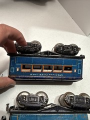 American Flyer 3013 Loco O Prewar Bluebird Set & 3 Pass. Cars Read!!!