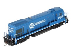 Atlas 10004698 HO Conrail Quality Silver B23-7 Low Nose Diesel Locomotive #2005