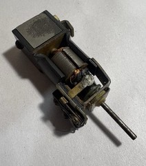 Vintage KTM Japan O Scale Brass Locomotive Heavy Duty Per-Mag 7-Pole DC Motor