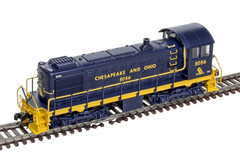 C&O Alco S-2 Diesel Locomotive #9173 DCC Ready Atlas Silver 40005698 N Scale