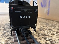 MTH 20-3059-1 Premier J-1 Hudson #5274 PT Tender
